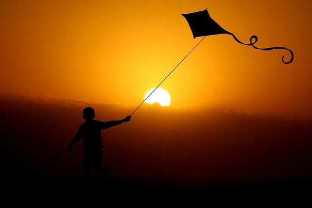 child-kite